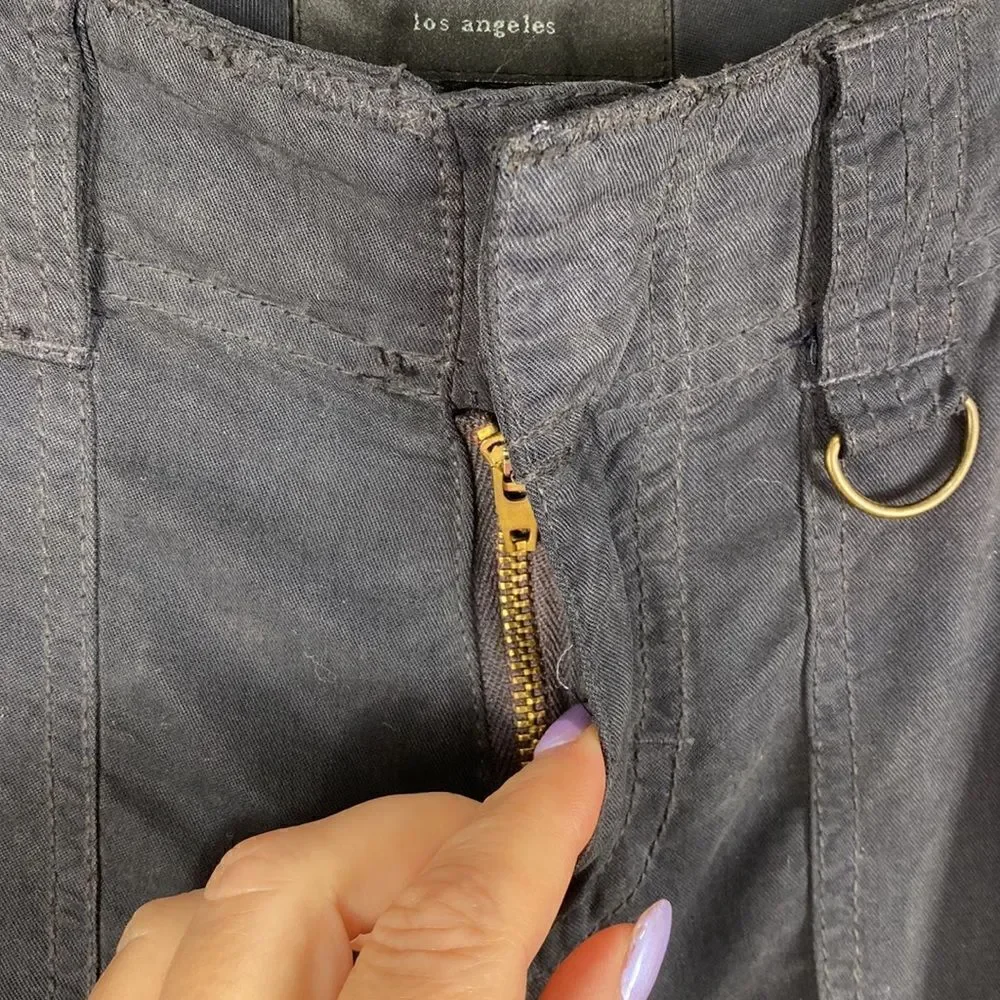 Sanctuary black color convertible cropped pants size 24
